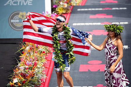 Tim O'Donnell acabó segundo en el IRONMAN 2019.