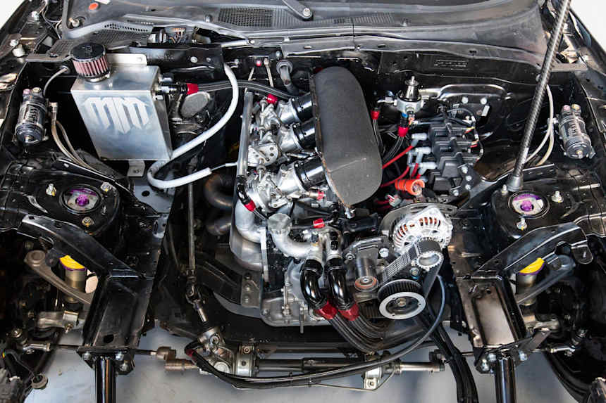inside mad mike whiddett s car garage