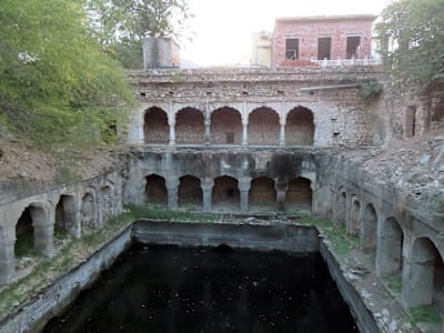 Van Talab Baoli, a stepwell in north Jaipur.