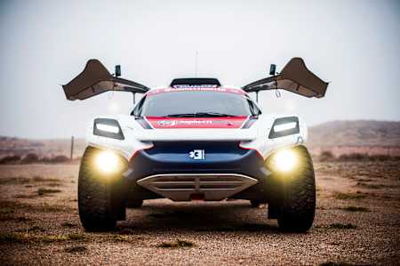 The Andretti United Extreme E race car.