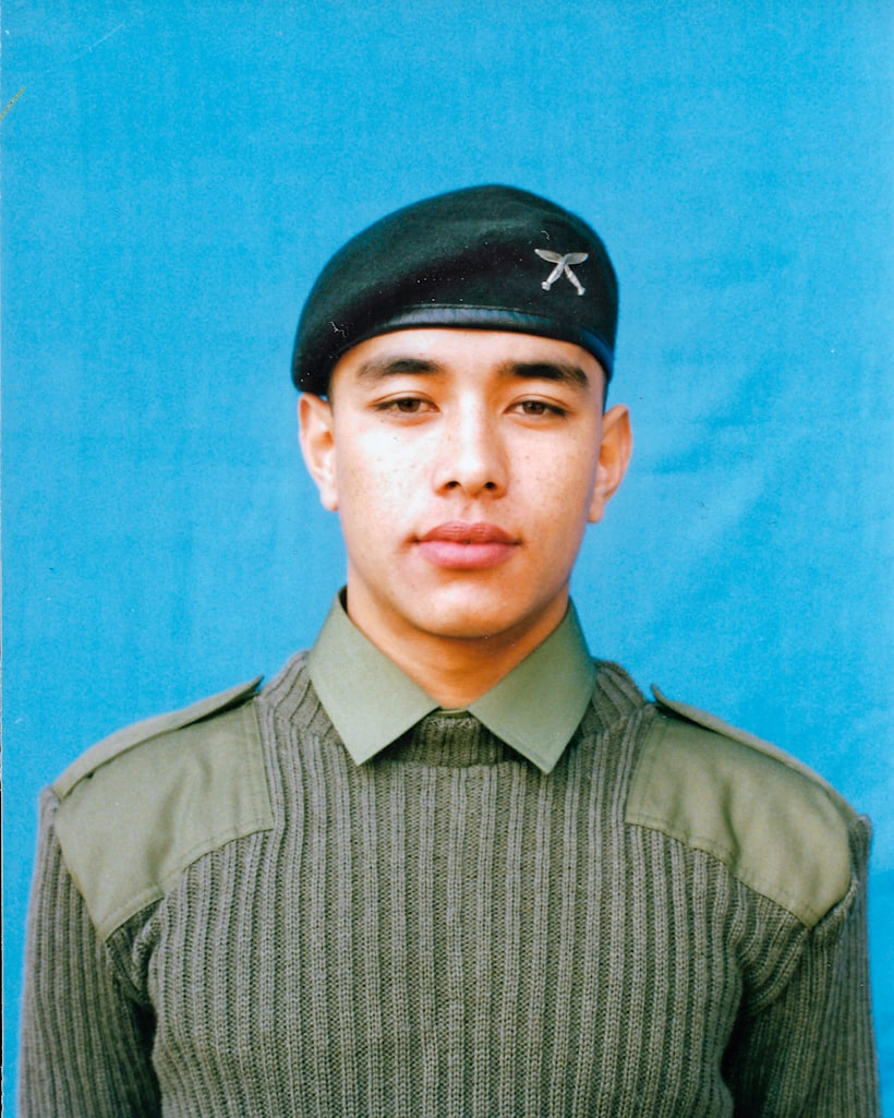 El montañero Nirmal 'Nims' Purja durante su graduación como militar en 2002.