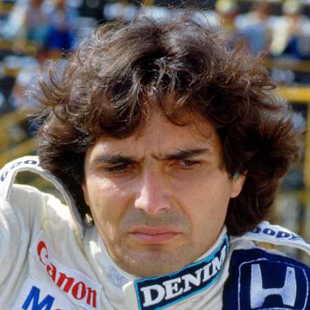 Foto de Nelson Piquet, leyenda de la Fórmula 1, tomada en 1986, F1.