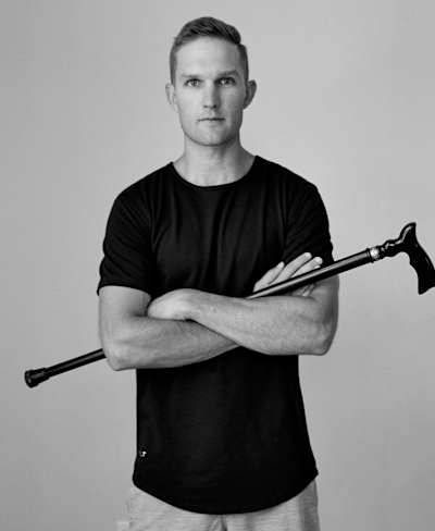 “I get a little skeptical on things because sometimes I’m insecure about my injury,” he says. “There are things I still can’t do.”