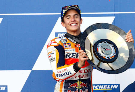 Marc Marquez won his second MotoGP race in Australia in 2018