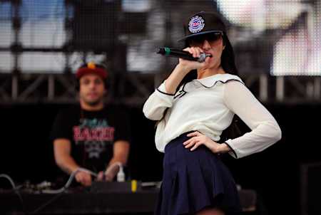 La Mala Rodríguez en directo.