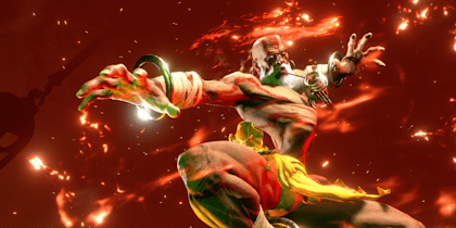 Ein Screenshot von Dhalsim in Street Fighter 6