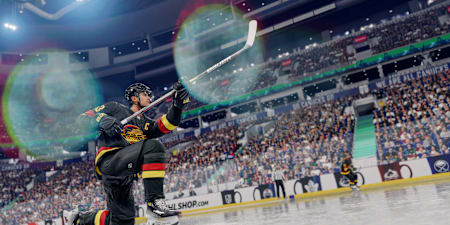 Captura de pantalla de EA Sports NHL 25