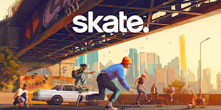 Artwork zum neuen Skateboard-Spiel skate. von EA