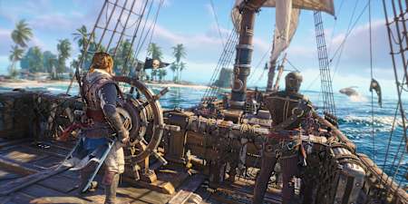Ein Screenshot aus Assassin's Creed Black Flag Resynced. 