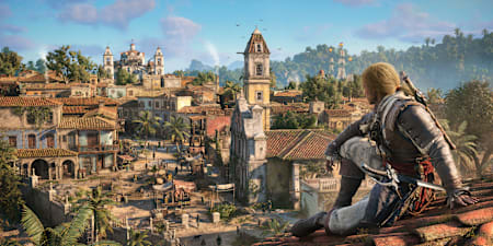 Edward Kenway à La Havane dans le jeu Assassin's Creed Black Flag Resynced.