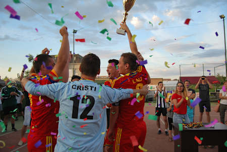 Frații Cristi și Laurențiu la al doilea Campionat European câștigat în 2014