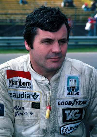 Alan Jones, F1 1980, Williams Racing.