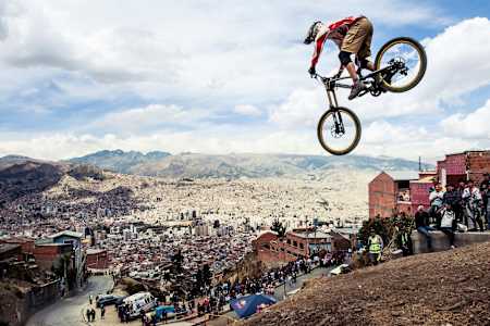 Descendiendo en una colina