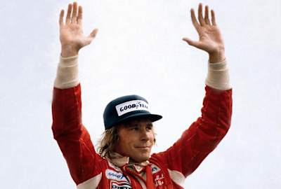 1976年イギリスGPでのハント