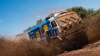Dmitry Sotnikov (RUS) of Team KAMAZ-Master races during stage 02 of Rally Dakar 2017 from Resistencia to Tucuman, Argentina on January 3, 2017.