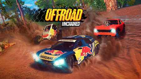 Le jeu de course tout-terrain multijoueur Offroad Unchained offre une présentation soignée, facile à naviguer, une bonne IA et, bien sûr, la possibilité de faire la course avec d'autres joueurs.