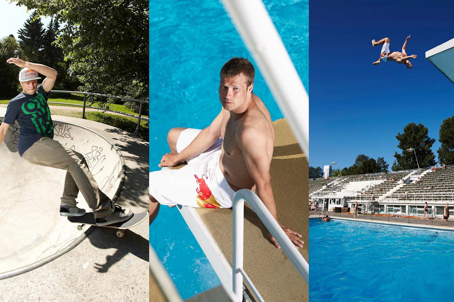 Summer plans of snowboarding pros