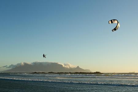 Kitesurfing lets you head into the unknown