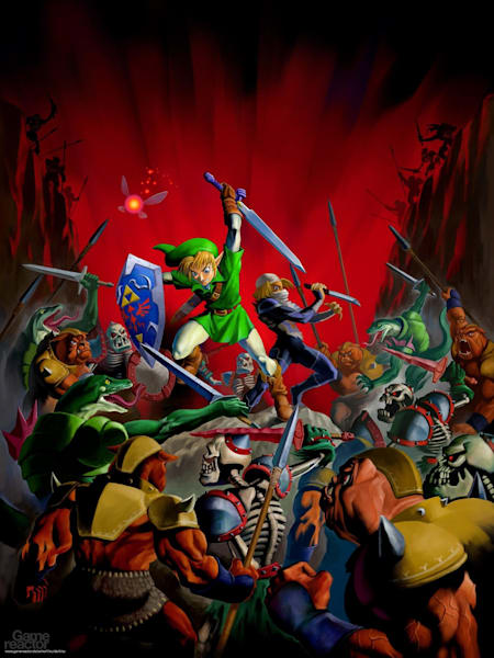 Der Kampf gegen die dunklen Mächte ist im Zentrum jedes Zelda-Abenteuers