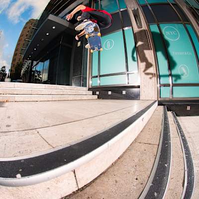 Franky Villani, backside heelflip, 2018.