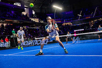 Milano P1 - Día 6 - SF2 - Lebron/Galan - Chingotto/Navarro en el Milano Premier Padel 2023 en Allianz Cloud en Milán, Italia el 9 de diciembre de 2023  