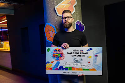 Víťaz Red Bull Tetris® národného finále v klube Kácečko, 22. november 2025.