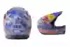 Curtis Keene's Red Bull helmet custom painted by AirTrix
