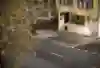 Ryan Wilson vaults a road gap