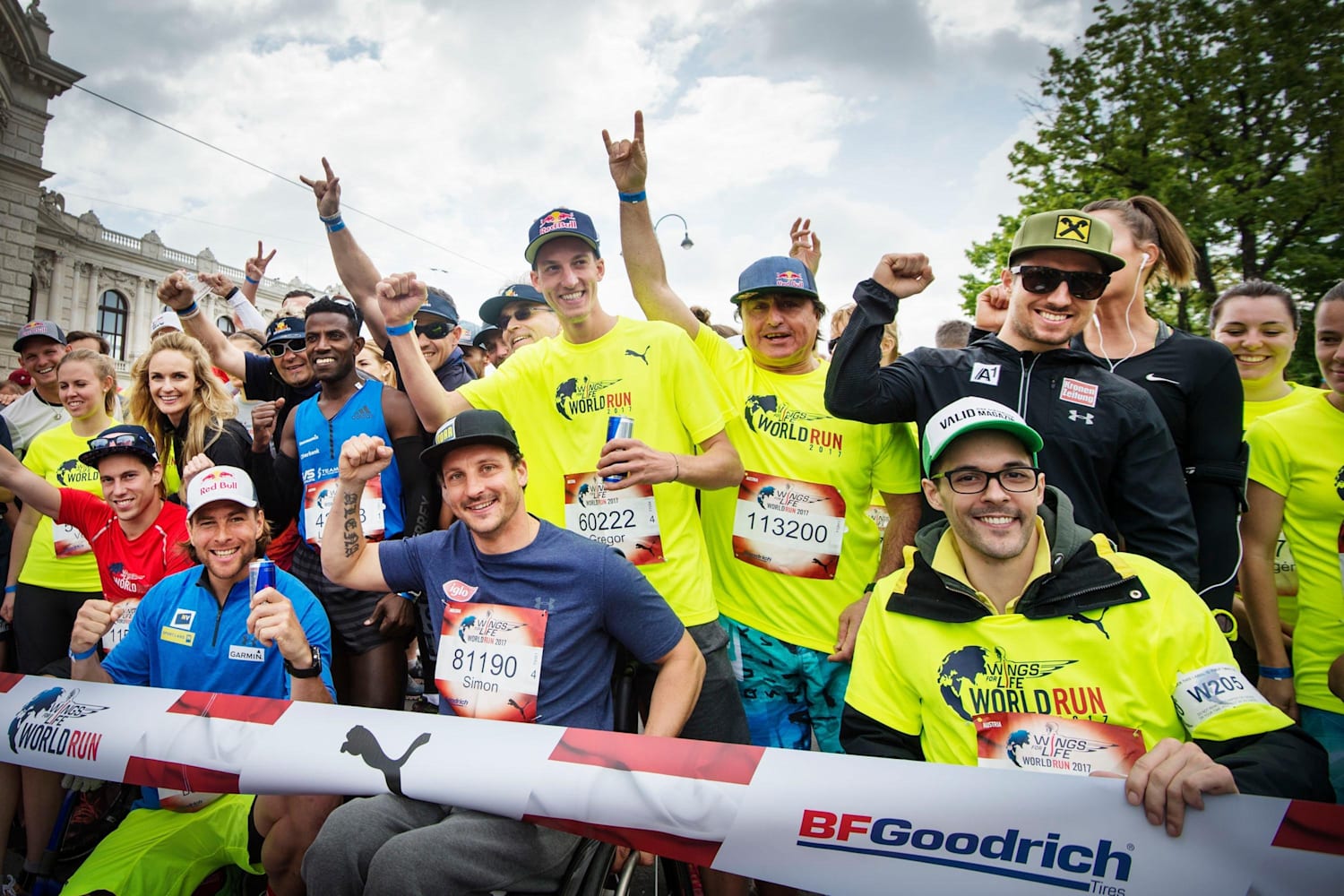 Wings for Life World Run Wien 5 namhafte Teams in 2018