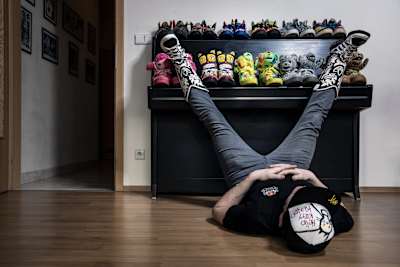 Miluju boty od Jeremyho Scotta! Čím šílenější, tím lepší