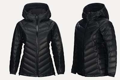 El anorak Frost Dry Down te mantendrá seco y caliente en la montaña y fresco en la calle.