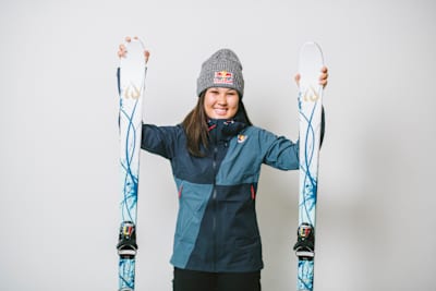 Japanese skier Anri Kawamura.