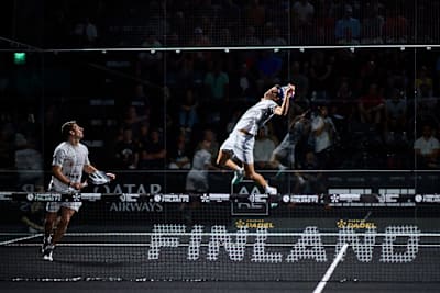 In 2024, Juan Lebrón Chincoa competes at Finland Premier Padel event.