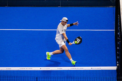 El jugador de pádel Alejandro Galán