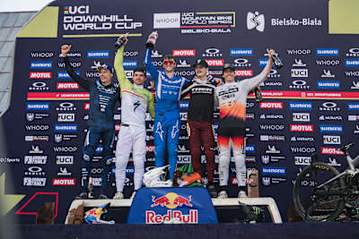 Podium na Pucharze Świata DH w Szczyrku