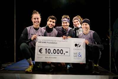 Am Montagabend sammelte "Racing for Charity" 10.000 Euro Spendengeld