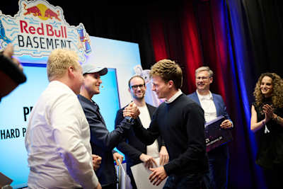 Dominic Thiem gratulierte den Siegern zu ihrem starken Pitch