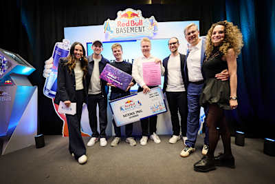 And the winners are ... Benedikt Batthyany und Leonhard Pink mit „Prepwise“