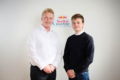 Das Gewinner-Duo von der WU Wien: Leonhard Pink und Benedikt Batthyany