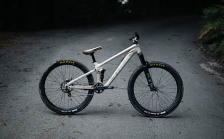 Emil Johansson's Trek Ticket S - Rotorua Edition - taken ahead of Crankworx Rotorua Slopestyle 2022.