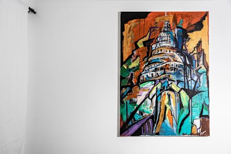 DJ Grimaso namaľoval tento obraz jak PANNNN