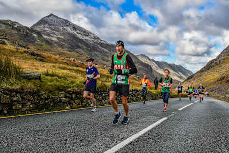 The Snowdonia Marathon encircles the highest peak in Wales and England