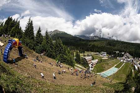 Štrbské Pleso delivered big views and great racing