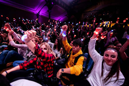 What the voting looks like at Red Bull Dance Your Style pre-finals.