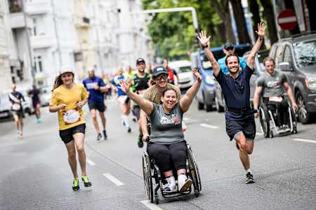 Ihr alle seid Teil der Erfolgsgeschichte des Wings for Life World Runs