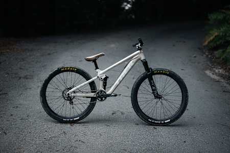 Emil Johansson's Trek Ticket S - Rotorua Edition - taken ahead of Crankworx Rotorua Slopestyle 2022.