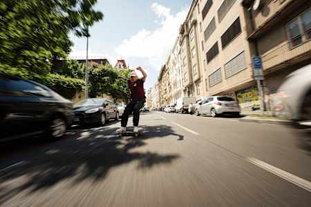 Our Czech ripper tests the terrain of Prague's sheerest incline ahead of our inaugural Steep Street skate contest!