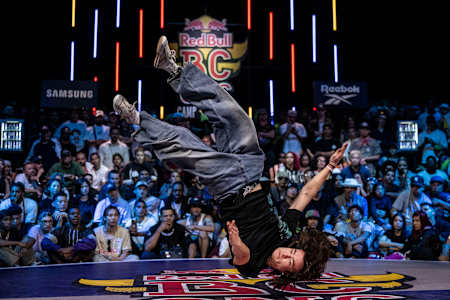B-Boy Hynamite kämpfte mit voller Energie um seinen World-Final-Startplatz