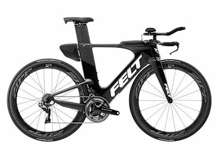 La bici de triatlón Felt IA.
