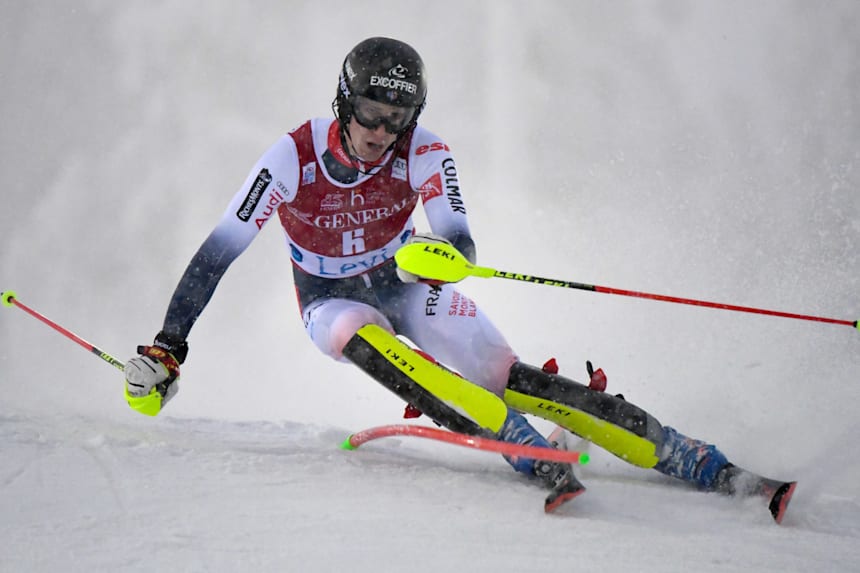 Fis Skiing World Cup Zagreb Slalom Clement Noel Wins
